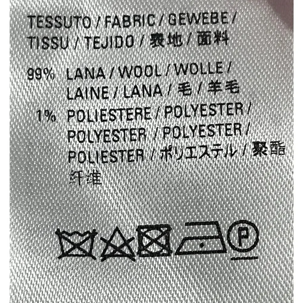 15-79(2) BALENCIAGA 100% Wool All Over Logo Scarf Reversible 88